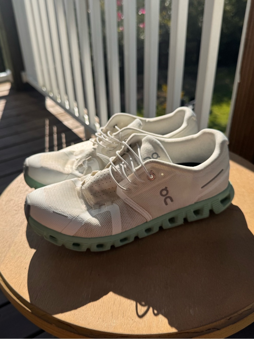 On Cloud X Men’s 8.5 White Mint CloudTec Running Training Shoes